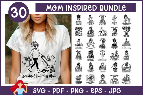 30 Mom Inspired Bundle SVG Review