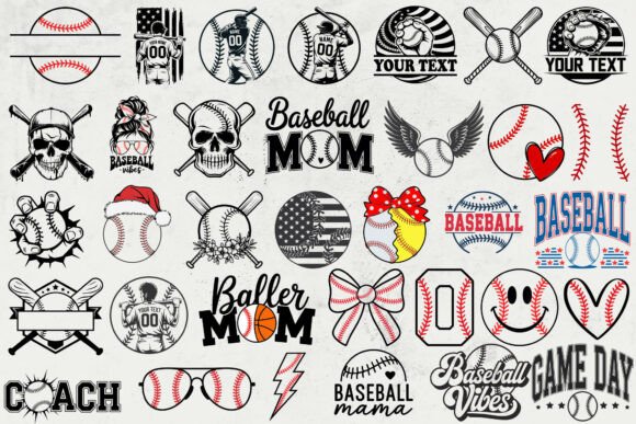 Baseball SVG Bundle: Sports SVG Bundles
