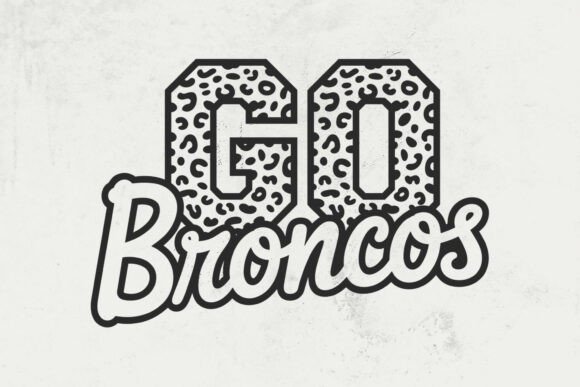 Go Broncos Leopard, Go Broncos Footbatt