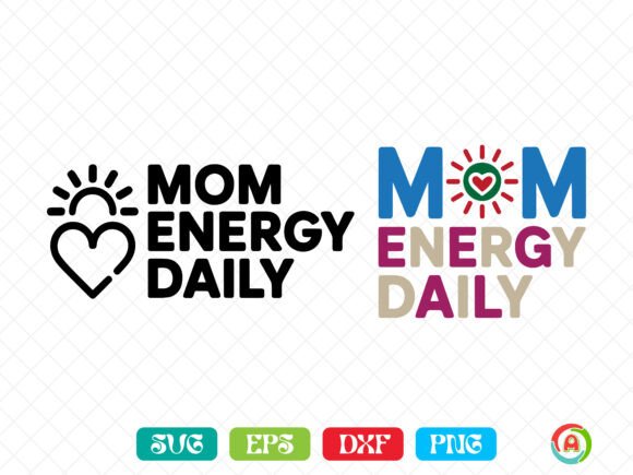 Mom Energy Daily SVG