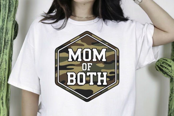 Mom of Both SVG: Camo Crest Review
