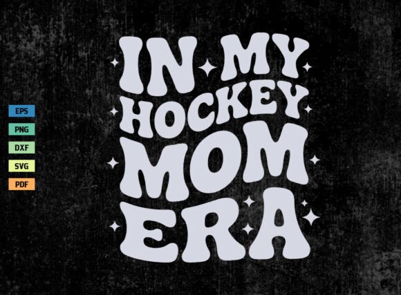 Retro in My Hockey Mom Era Shirt SVG PNG