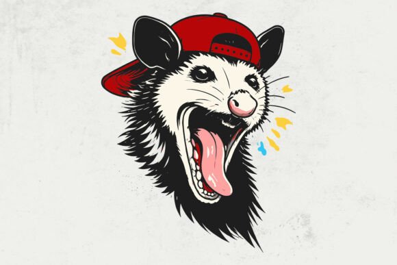 Svg Opossum Mom, Possum Face, Woodland: A Designer's Review